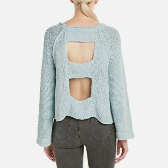 Free People Sweaters - Free People Open Back Knit Sweater